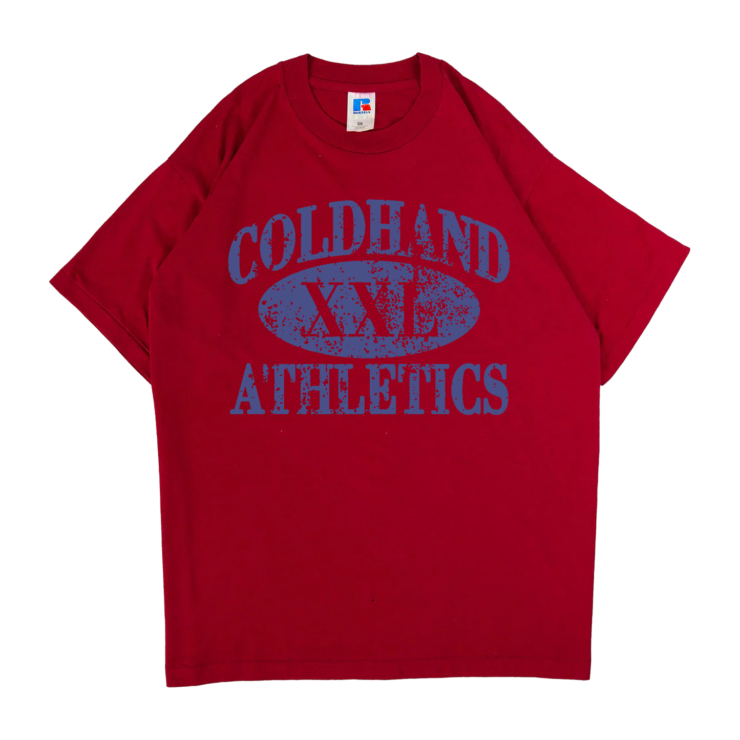 Athletics T Shirt - Burgundy - XL