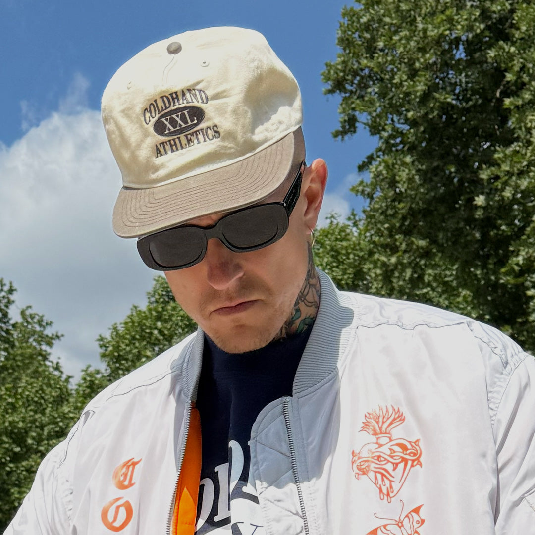 Athletics Cap - Coffee/Cream