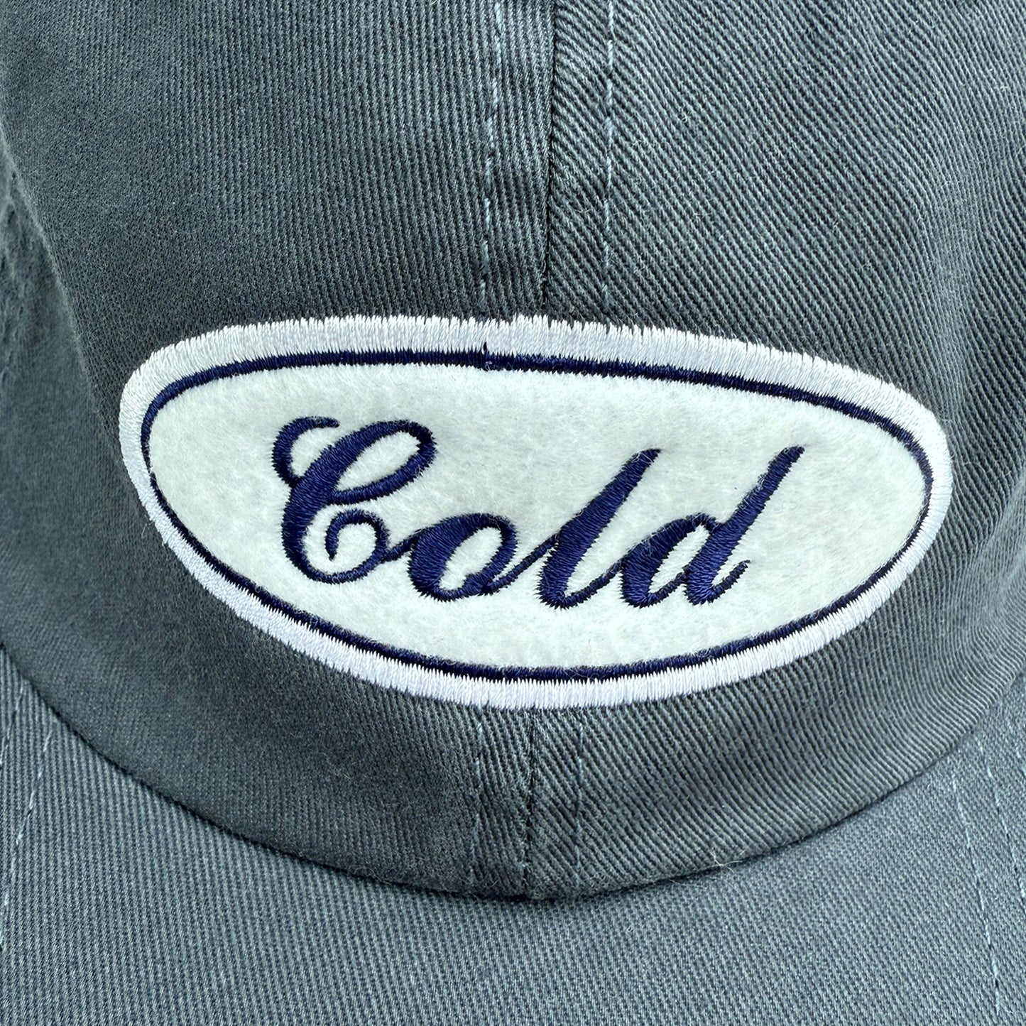 Cold Motor Co. Cap - Petrol Blue