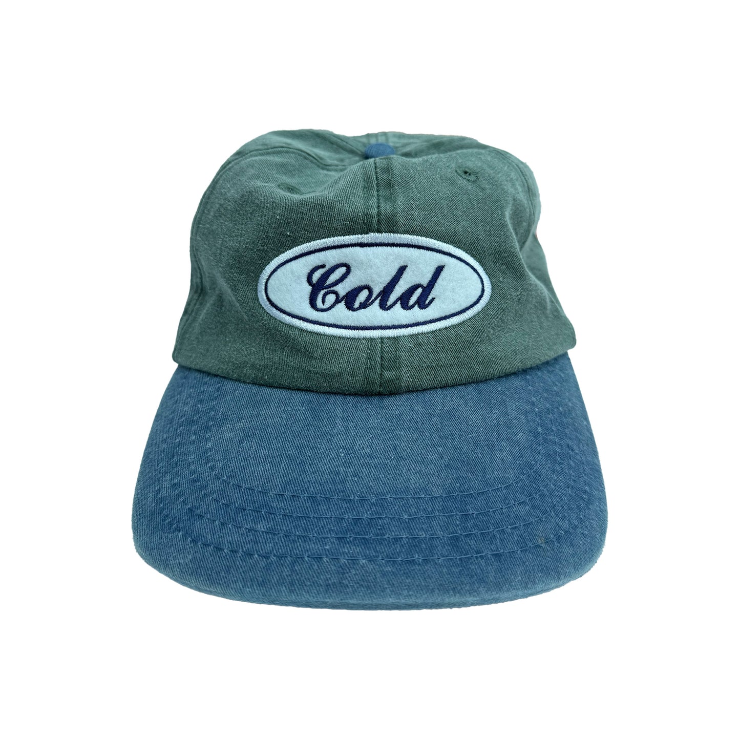 Cold Motor Co. Cap - Blue/Green