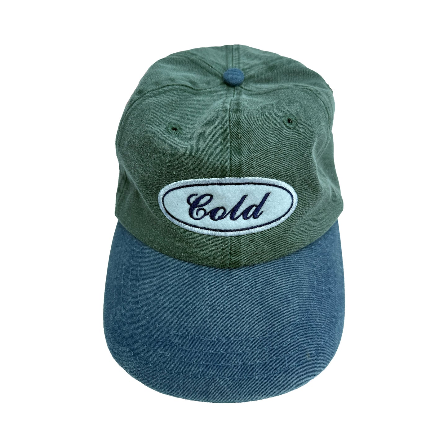 Cold Motor Co. Cap - Blue/Green