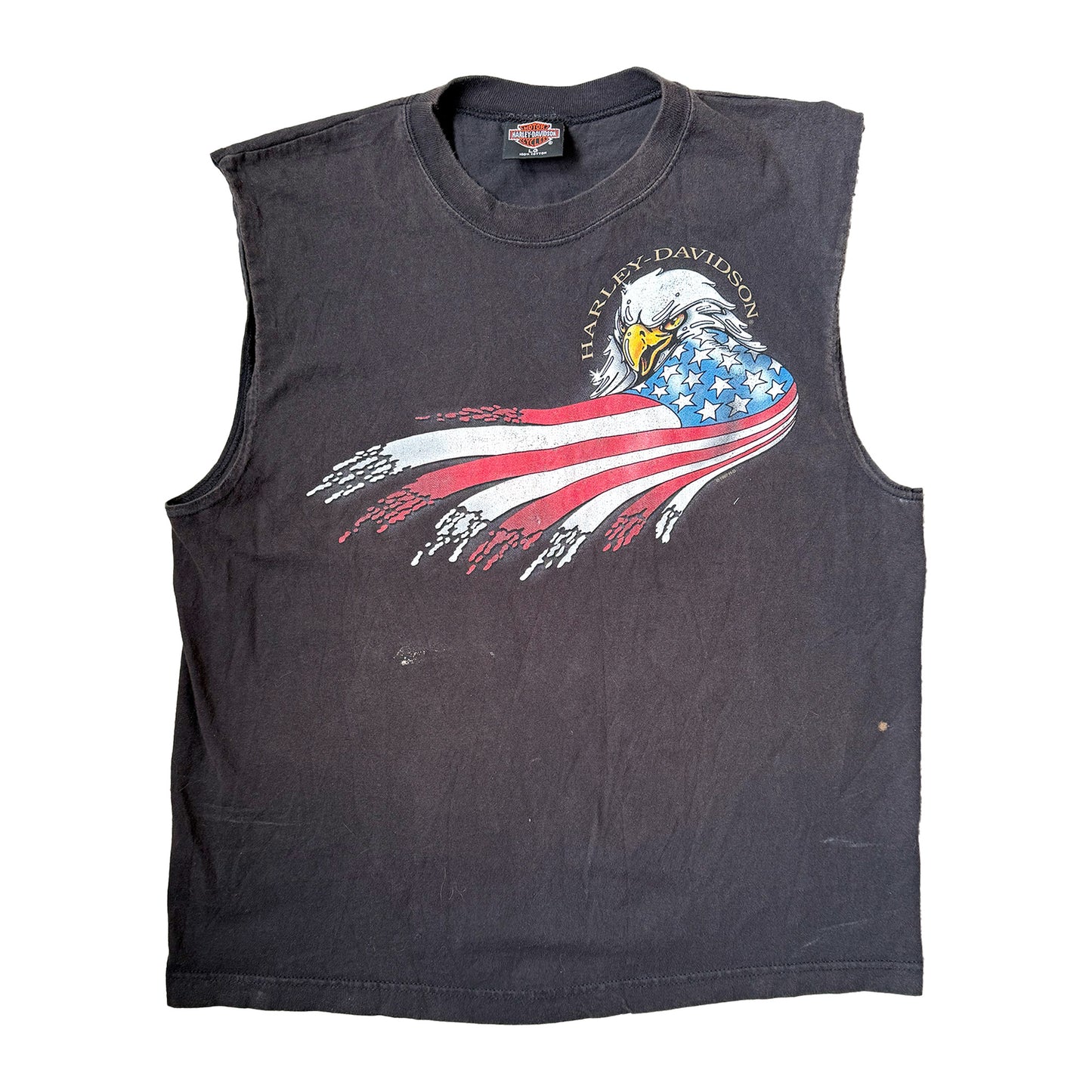 Vintage 1997 Harley Davidson Vest - Black