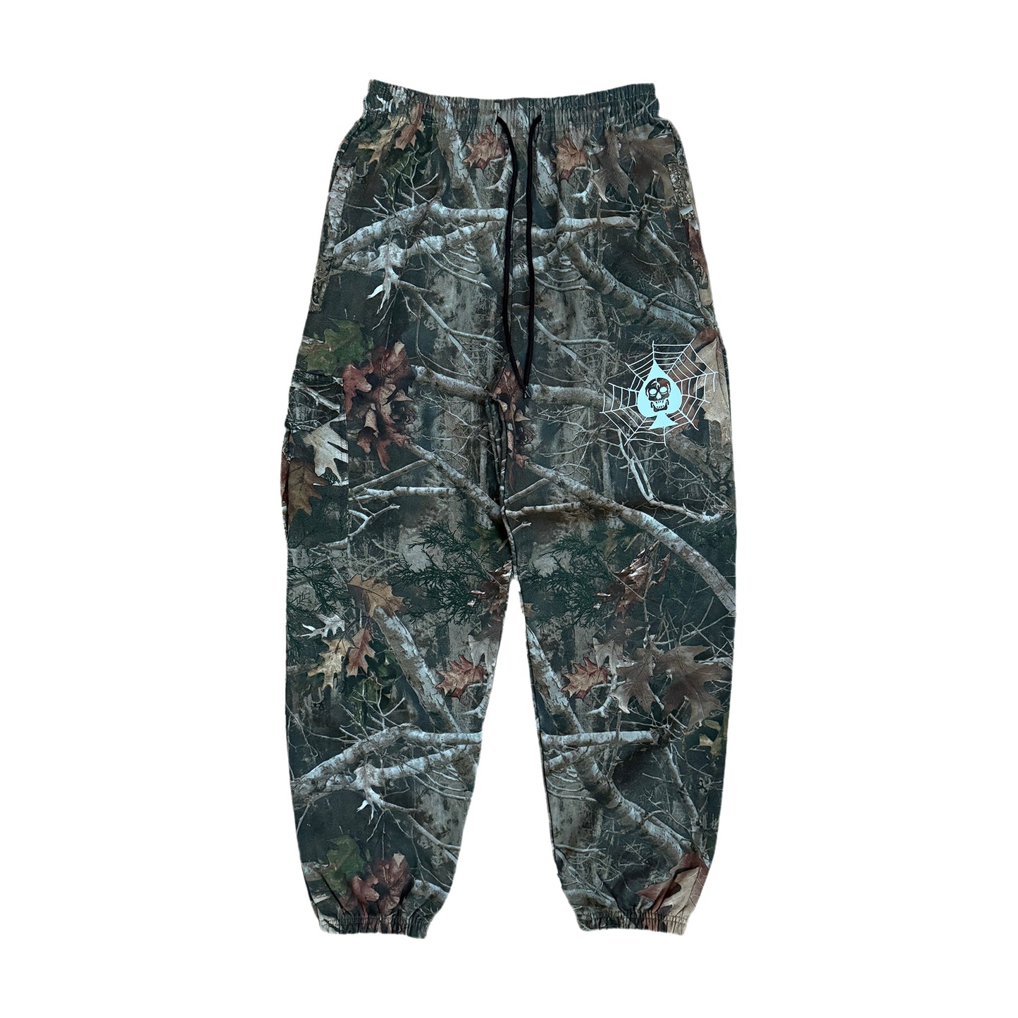 Woodland Camo Souvenir Sweatpants - L