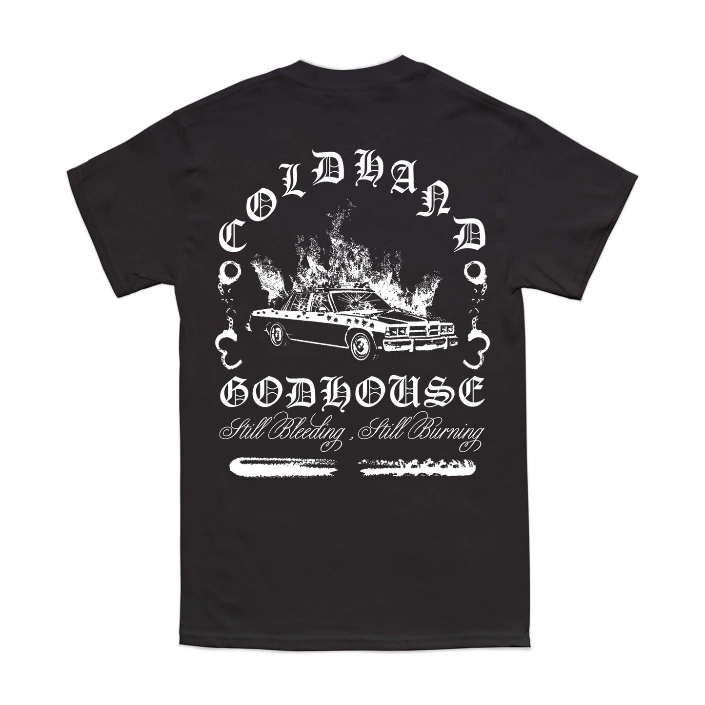 coldhand x GODHOUSE T Shirt - Black