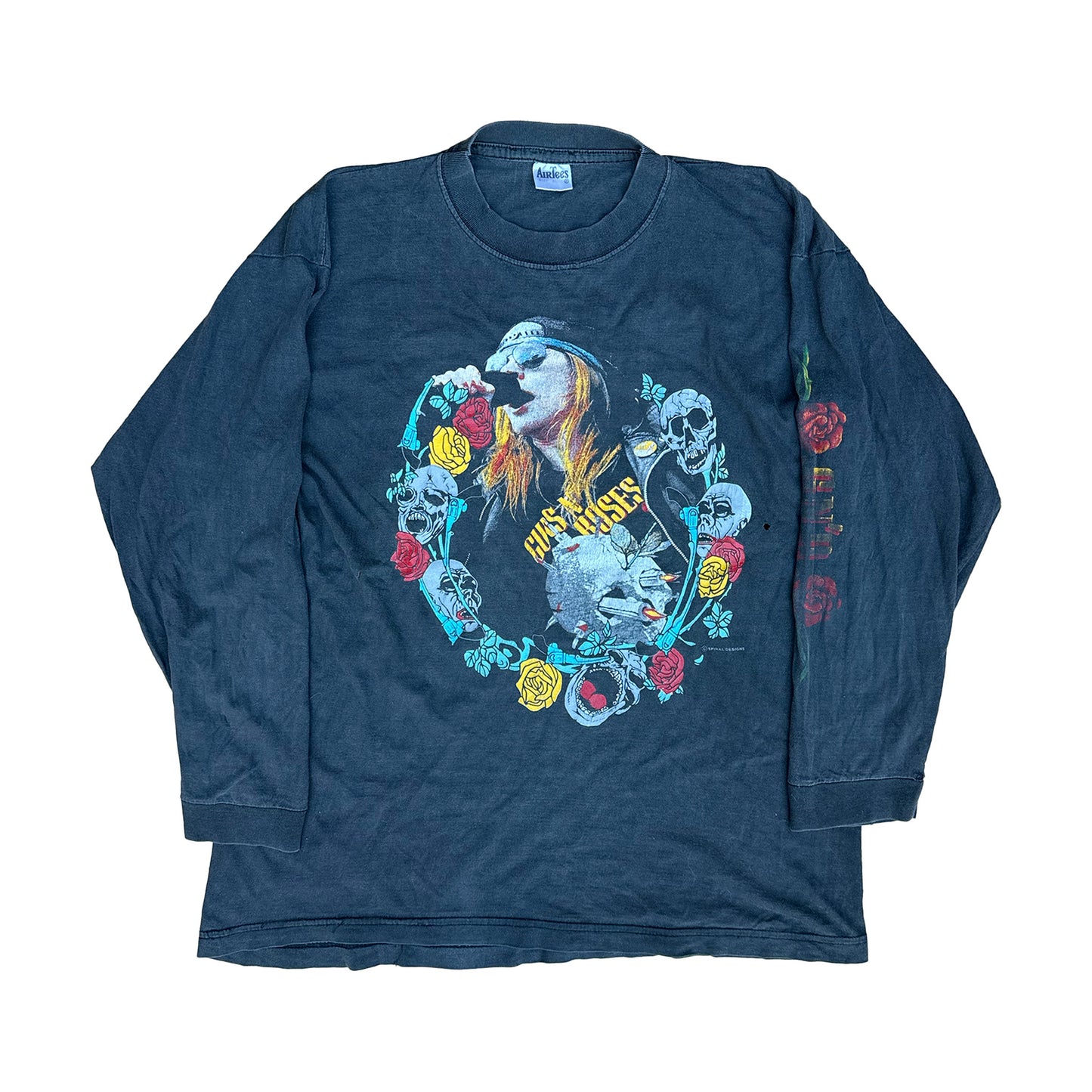 Vintage 1980s Guns N Roses Long Sleeve T Shirt