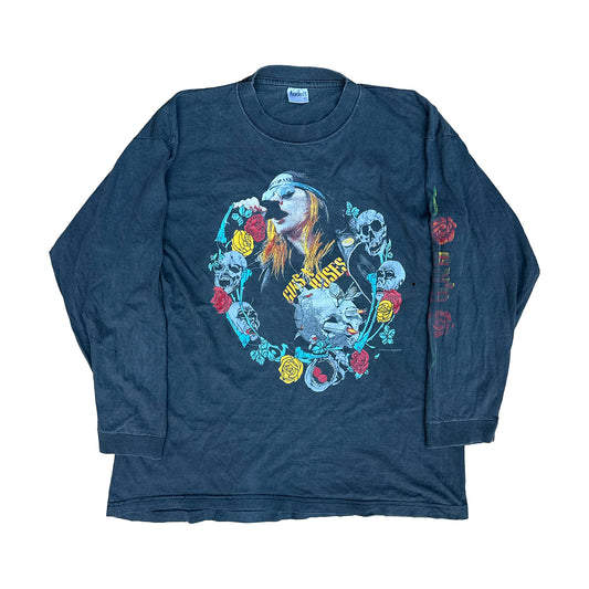 Vintage 1980s Guns N Roses Long Sleeve T Shirt