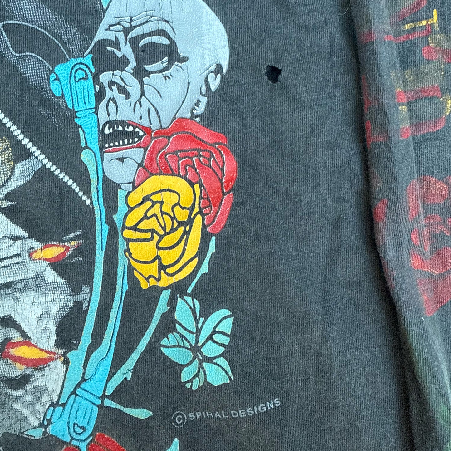 Vintage 1980s Guns N Roses Long Sleeve T Shirt