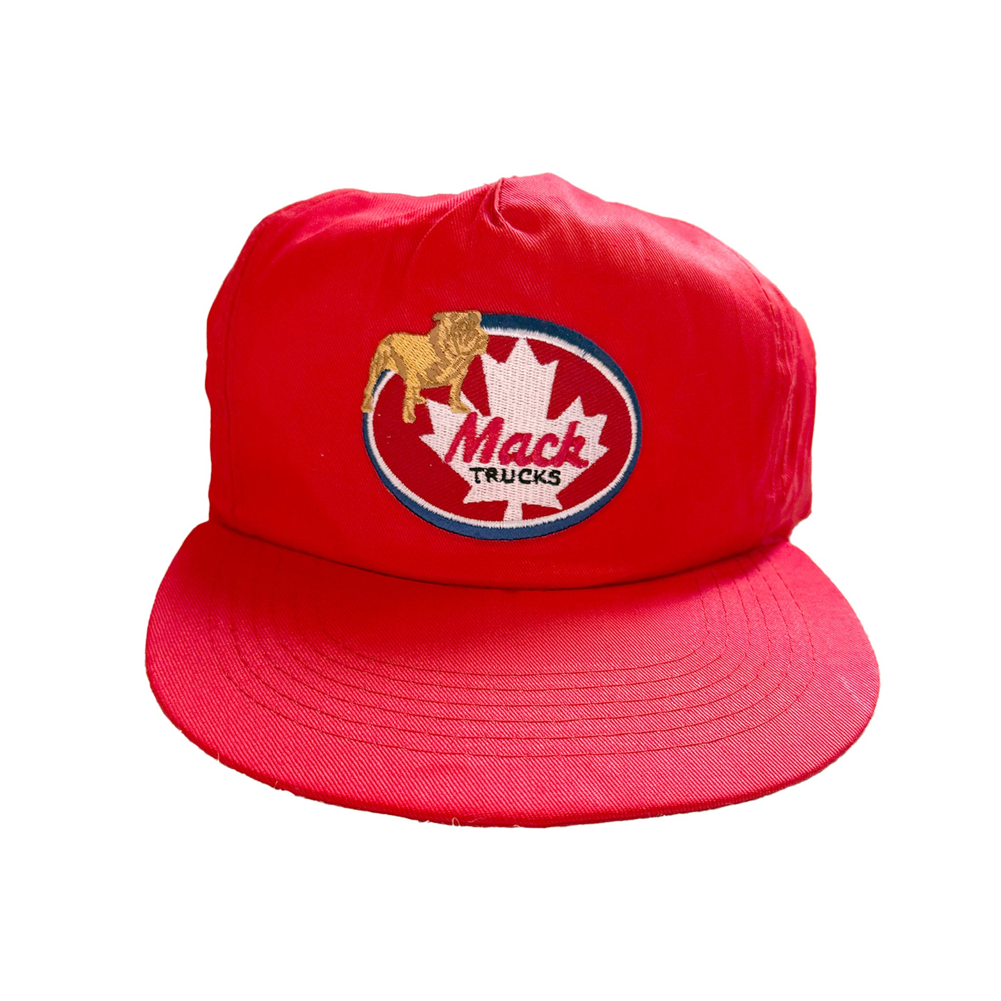 Mack Trucks 赤 キャップ Manchester 80s USA製 Mack Trucks Cap - Red – coldhand