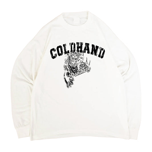 Panthers Long Sleeve T Shirt - White